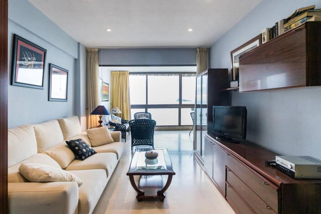 Seafront Luxury Levante Beach / Primera Linea Playa Levante Benidorm Bagian luar foto